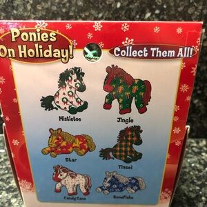 Breyer plush horses “Ponies On Parade” year 2010. 4 of the series of 6